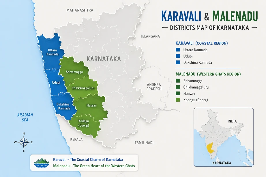 Seven Districts, One Connected Tourism Region