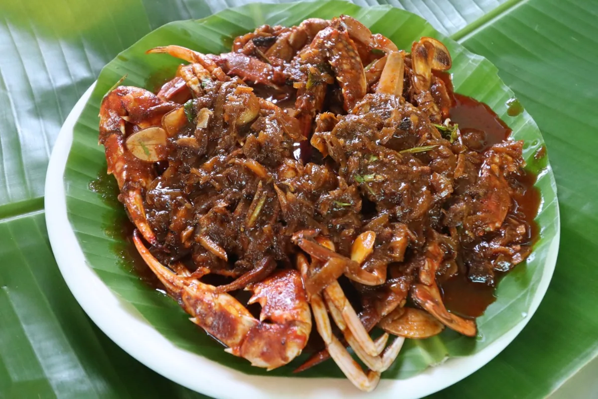 Seafood preparation representing the coastal cuisine of northern Karnataka